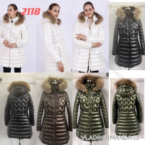 Vesta s kapucí zimní dámská nadrozměr (2XL-6XL) EGRET EGR22W11623