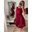 Elegantes Damen-Partykleid mit langen Ärmeln (S/M ONE SIZE) ITALIAN FASHION IM322282