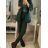 Jogginghose für Frauen (uni s / m) ITALIAN MODA IMM200119 Smaragd S