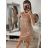 Šaty letní na ramínka dámské (S/M ONE SIZE) ITALSKÁ MÓDA IMPBB22B21841