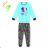 Langarm-Pyjama für Teenager (134-164) KUGO MP1762