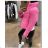 Bunda šustáková mini dlouhý rukáv dámská (S/M ONE SIZE) ITALSKÁ MÓDA IMM21329GA