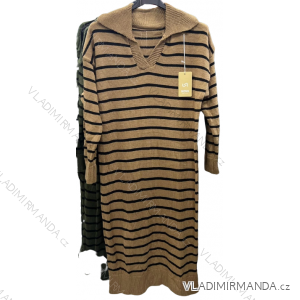 Langarm-Strickkleid mit Kapuze für Damen (Einheitsgröße S/M) ITALIAN FASHION IMM22VN22728