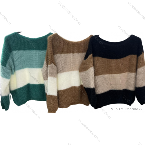 Damen Langarm Pullover (S / M ONE SIZE) ITALIAN FASHION IMM219072