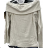 Tunika Carmen gestreift Langarm Damen (S/M ONE SIZE) ITALIAN FASHION IMM22UN8389