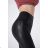 Legíny dlouhé koženkové dámské (S-XL) ITALSKÁ MÓDA IMM22FD6872 Kamelbraun L