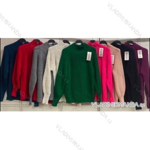 Warmer Damen Strickpullover (uni sm) ITALIAN MODA IMC1911132
