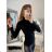 Elegantes eiskaltes langes trägerloses Kleid für Damen (S / M ONE SIZE) ITALIAN FASHION IMM22921