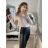 Elegantes eiskaltes langes trägerloses Kleid für Damen (S / M ONE SIZE) ITALIAN FASHION IMM22921