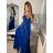 Šaty letní na ramínka dámské (S/M ONE SIZE) ITALSKÁ MÓDA IMPBB22B21841