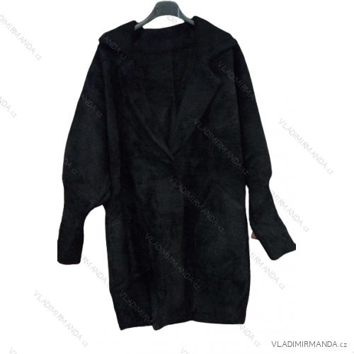 Damen Frühlingsmantel (uni s-l) ITALIAN FASHION IMH20085 schwarz S/M
