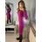 Langes Sommer-Kurzarmkleid für Damen (S /M ONE SIZE) ITALIAN FASHION IMWA22NG-2309