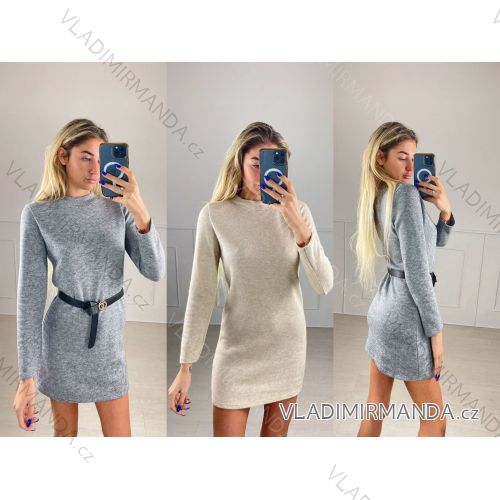 Šaty letní na ramínka dámské (S/M ONE SIZE) ITALSKÁ MÓDA IMPBB22B21841