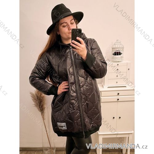 Damen-Kapuzenjacke in großen Größen (XL/2XL ONE SIZE) ITALIAN FASHION IM422684