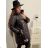 Damen-Kapuzenjacke in großen Größen (XL/2XL ONE SIZE) ITALIAN FASHION IM422684 XL/2XL schwarz