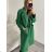 Lange Damen Fleecejacke (SML-XL) ITALIAN FASHION IMD211106 -   rot -   S/M/L