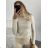 Bluse Langarm mit Rüschen Frauen (UNI S / L) ITALIAN FASHION IMK20159