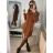 Langes Sommer-Kurzarmkleid für Damen (S / M ONE SIZE) ITALIAN FASHION IMWC222525 Smaragd S/M