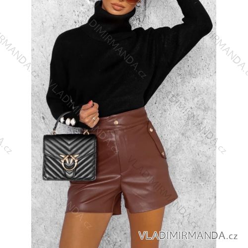 Damen-Langarm-Rollkragenpullover (S/M ONE SIZE) ITALIAN FASHION IMWGS223667