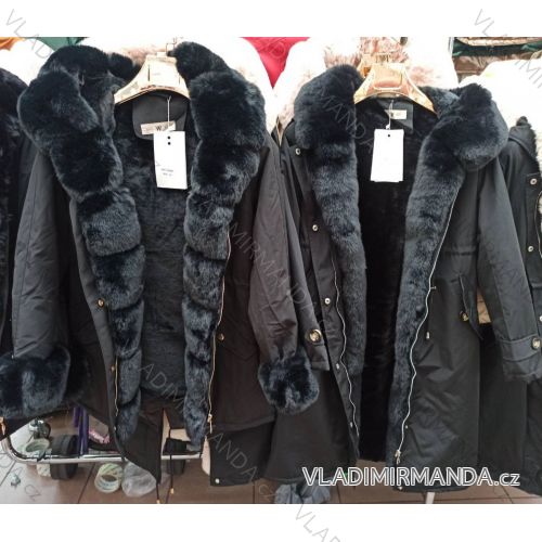 Kabát zimní oboustranný dámský (S-2XL) ITALSKÁ MÓDA IMWWD22B21M2207