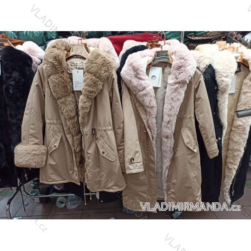 Kabát zimní oboustranný dámský (S-2XL) ITALSKÁ MÓDA IMWWD22B21M2207