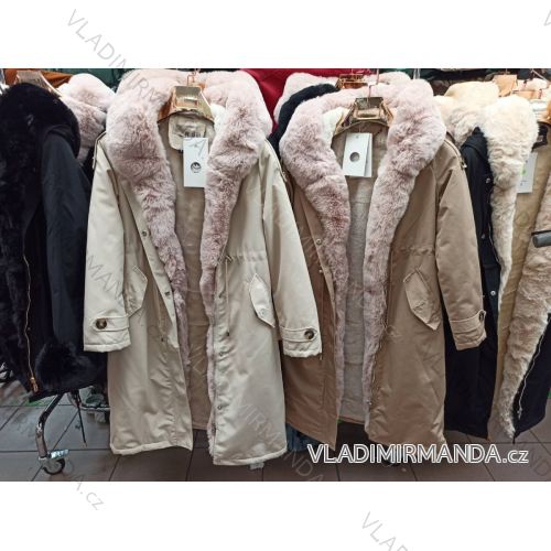 Kabát zimní oboustranný dámský (S-2XL) ITALSKÁ MÓDA IMWWD22B21M2207