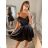 Šaty letní na ramínka dámské (S/M ONE SIZE) ITALSKÁ MÓDA IMPLS229027 S/M Fuchsie