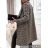 Flauschiger Langarmmantel für Damen (SL) ITALIAN FASHION IMWL22020