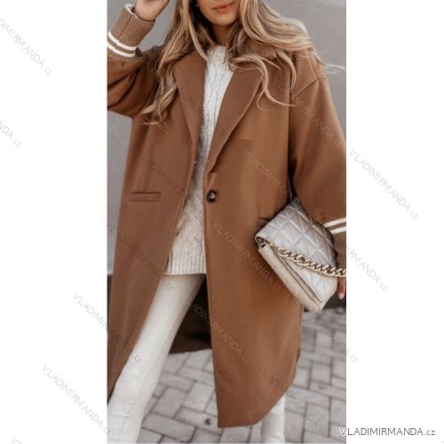 Flauschiger Langarmmantel für Damen (S/M/L ONE SIZE) ITALIAN FASHION IMWL22021