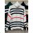 Gestrickter Rollkragenpullover für Damen mit langen Ärmeln (Einheitsgröße S/M) ITALIAN FASHION IMWL22026