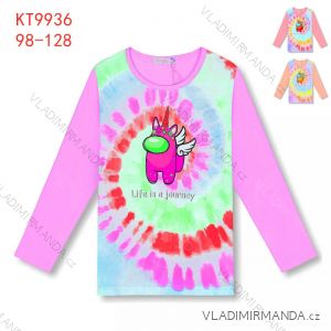 T-Shirt mit langen Ärmeln Kinder Mädchen Mädchen (98-128) KUGO ML7227