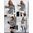 Elegantes Langarmkleid für Damen (S/M ONE SIZE) ITALIAN FASHION IMPLI2220433lurex