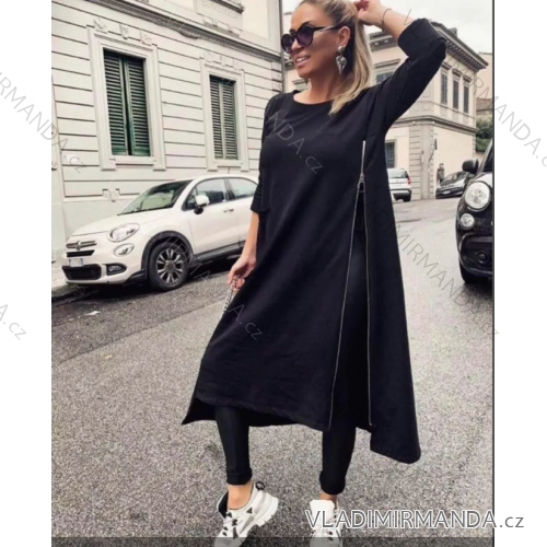 Übergroßes Langarmkleid für Damen (S/M ONE SIZE) ITALIAN FASHION IMPLI2220699felpato