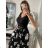 Šaty letní na ramínka dámské (S/M ONE SIZE) ITALSKÁ MÓDA IMPBB22B21841