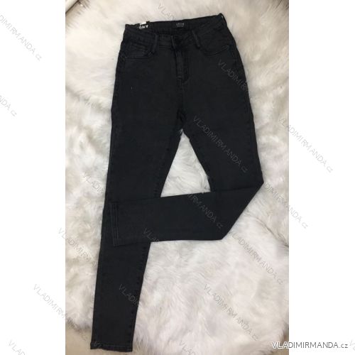 Skinny Jeans Hosen Frauen (26-32 / xs-xxl) Amore und Jeans MA519001 27 schwarz