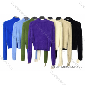 Damen-Strickpullover mit langen Ärmeln (Einheitsgröße S/M) ITALIAN FASHION IMP22003000070