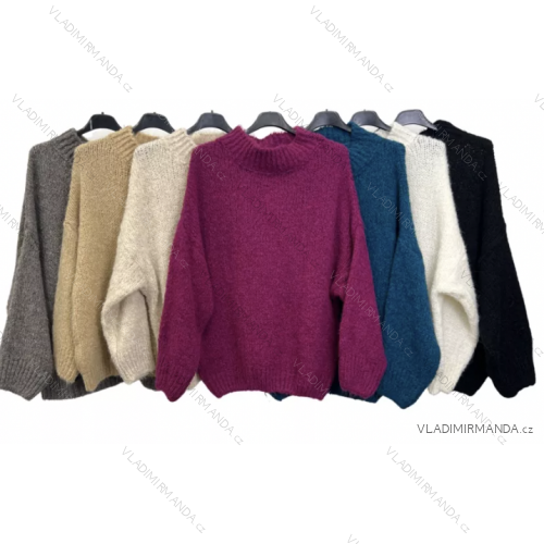 Damen-Strickpullover mit langen Ärmeln (Einheitsgröße S/M) ITALIAN FASHION IMP22003000070