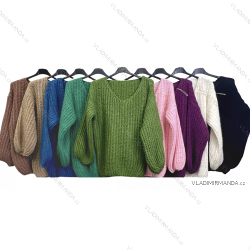 Damen-Strickpullover mit langen Ärmeln (Einheitsgröße S/M) ITALIAN FASHION IMP22003000070
