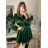 Šaty dlouhé společenské elegantní plesové dámské (S/M ONE SIZE) ITALSKÁ MÓDA IMM22LS25366