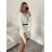 Damen Warmes Langarmkleid (L / XL ONE SIZE) ITALIAN FASHION IM421MIA