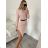 Damen Warmes Langarmkleid (L / XL ONE SIZE) ITALIAN FASHION IM421MIA