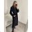 Kabát flaušový dámský (S/M ONE SIZE) ITALSKá MóDA IM322466