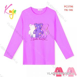T-Shirt mit langen Ärmeln Teen Mädchen (116-146) KUGO B3084
