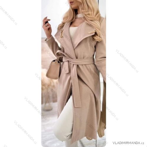 Flauschiger Langarmmantel für Damen (S-XL) ITALIAN FASHION IMWL2221535