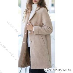 Flauschiger Langarmmantel für Damen (SL) ITALIAN FASHION IMWL22047