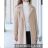 Flauschiger Langarmmantel für Damen (SL) ITALIAN FASHION IMWL22047