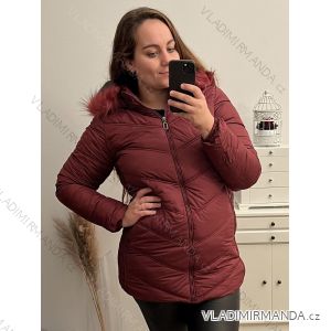 Jacke Winter mit Kapuze plus Größe (4XL-9XL) Victoria Rossi ELR22ROSE9330