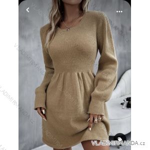 Sommerkleid Langarm geblümte Damen (UNI S / L) ITALIAN FASHION IMK20150