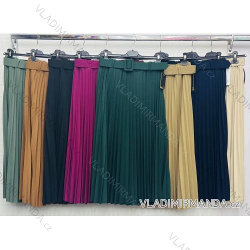 Langes, dehnbares, ärmelloses Sommerkleid für Damen (S / M / L ONE SIZE) ITALIAN FASHION IMWC222492