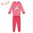Langer Baby-Pyjama für Mädchen und Jungen (80-110) KUGO MP1750
